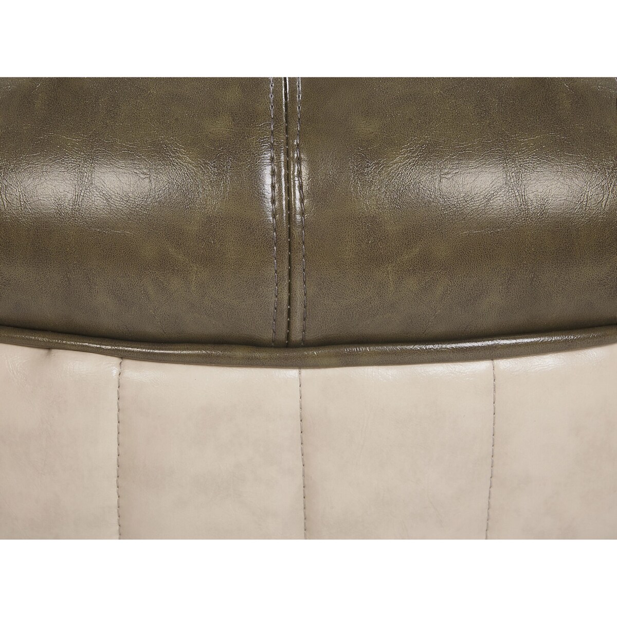 Pufa zwierzak ekoskóra zielona TURTLE