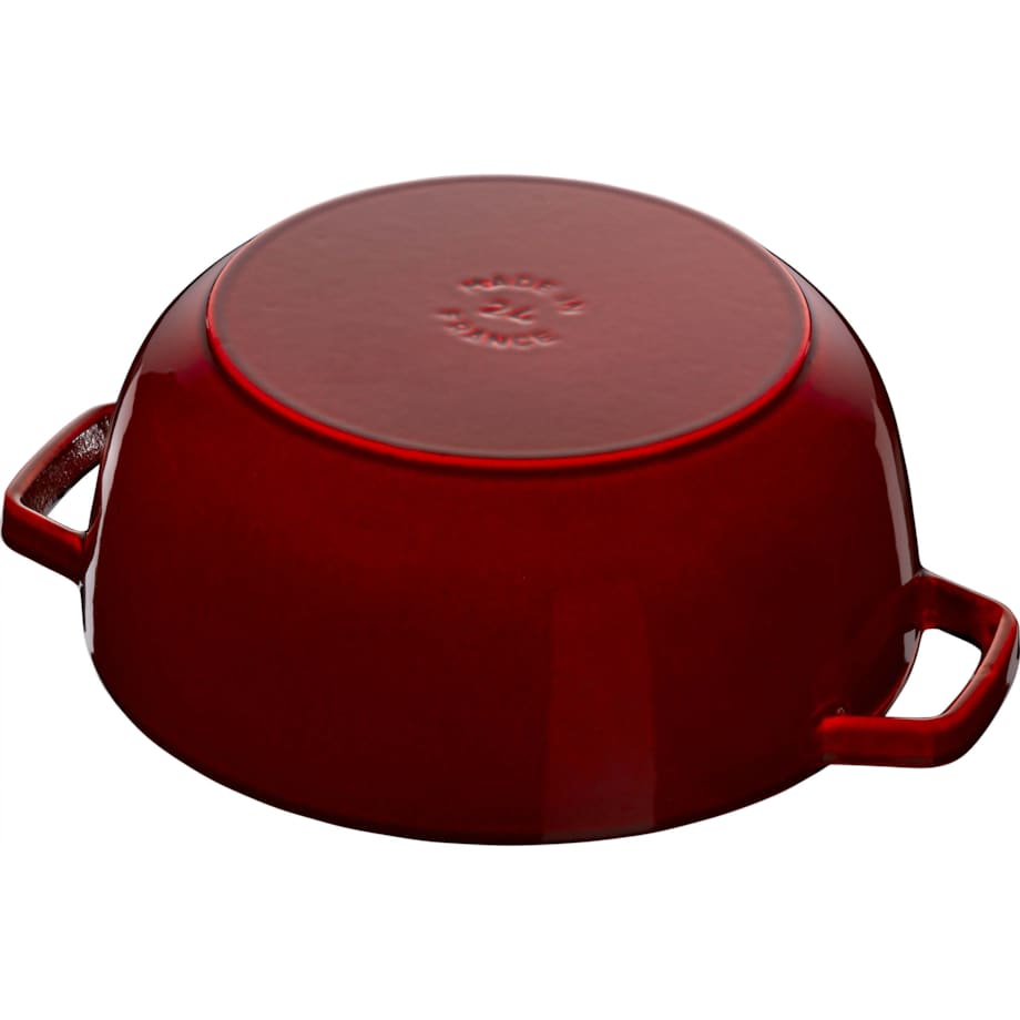 Garnek żeliwny okrągły lilia Staub - 3.5 ltr, Grenadynowy