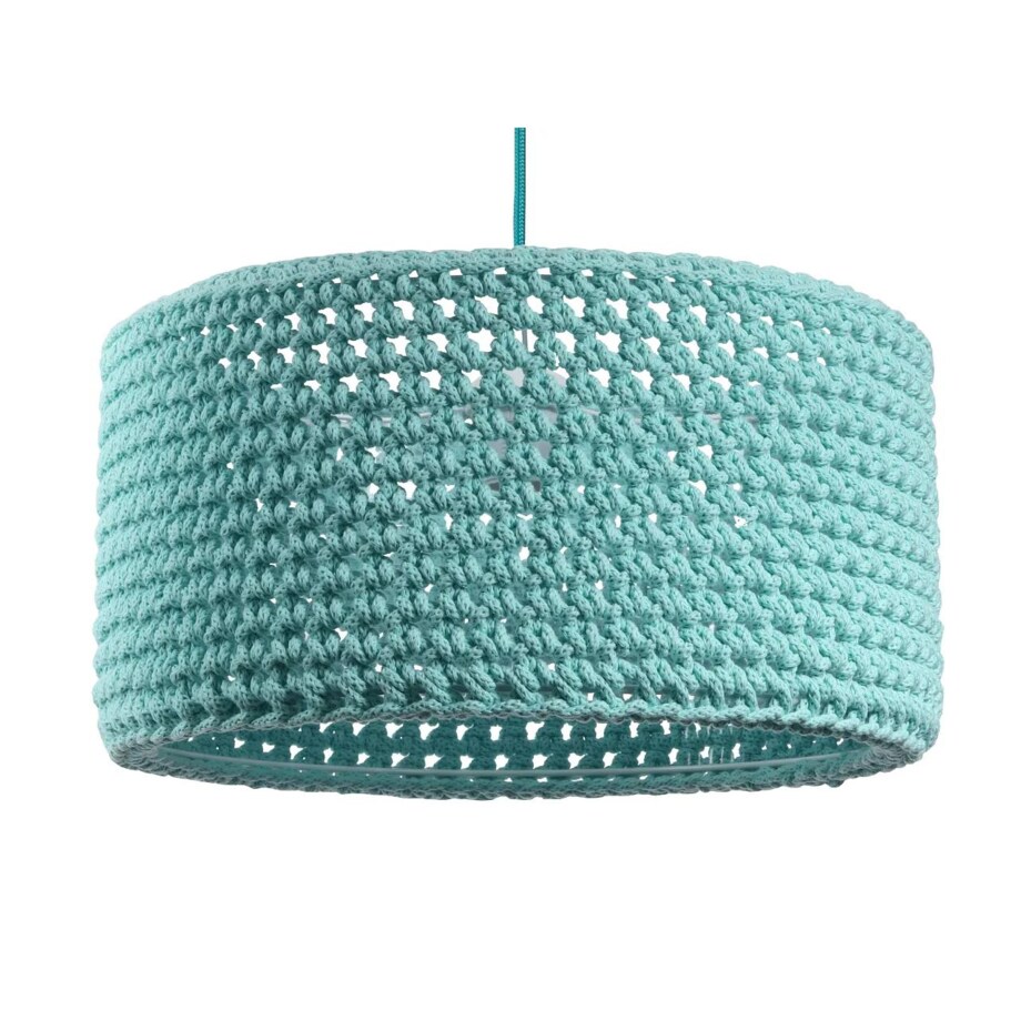 Lampa wisząca COTTON 40 turkusowa