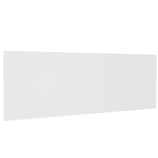 vidaXL Zagłówek łóżka, ścienny, biały, 240x1,5x80 cm