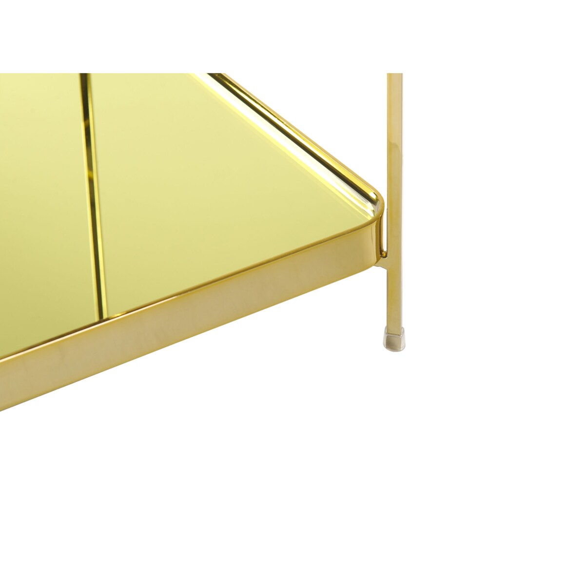 Stolik pomocniczy duży złoty ALSEA