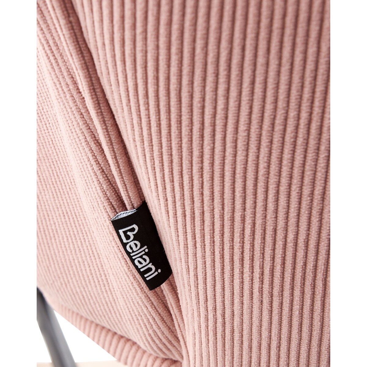 Fotel bujany ARSET Sztruks Różowy