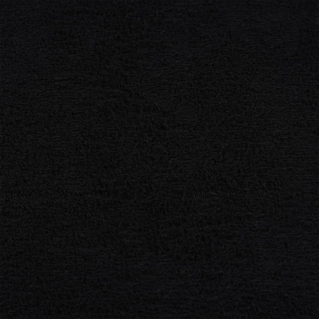 vidaXL Ręczniki, FROGN, 4 szt., czarne, 30x30 cm, 360 g/m²