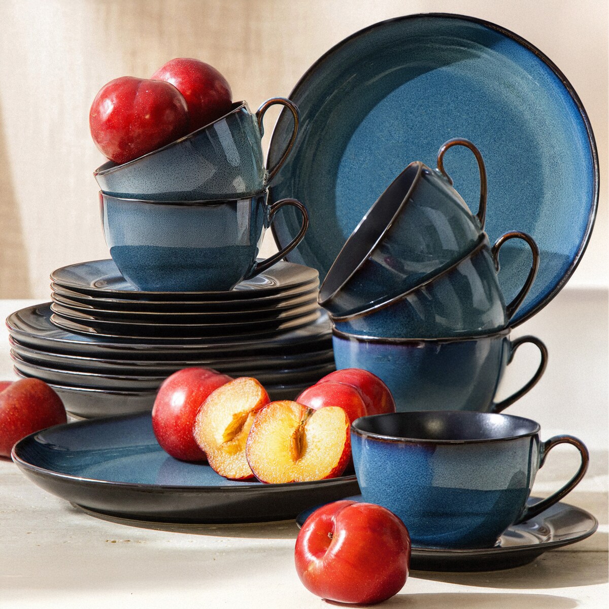 BALI Zestaw kawowy 6 os. (18 el.)