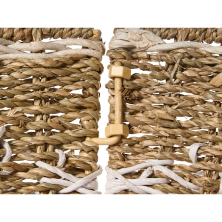 Osłonka pod choinkę HIVER Trawa morska Naturalny 51 cm