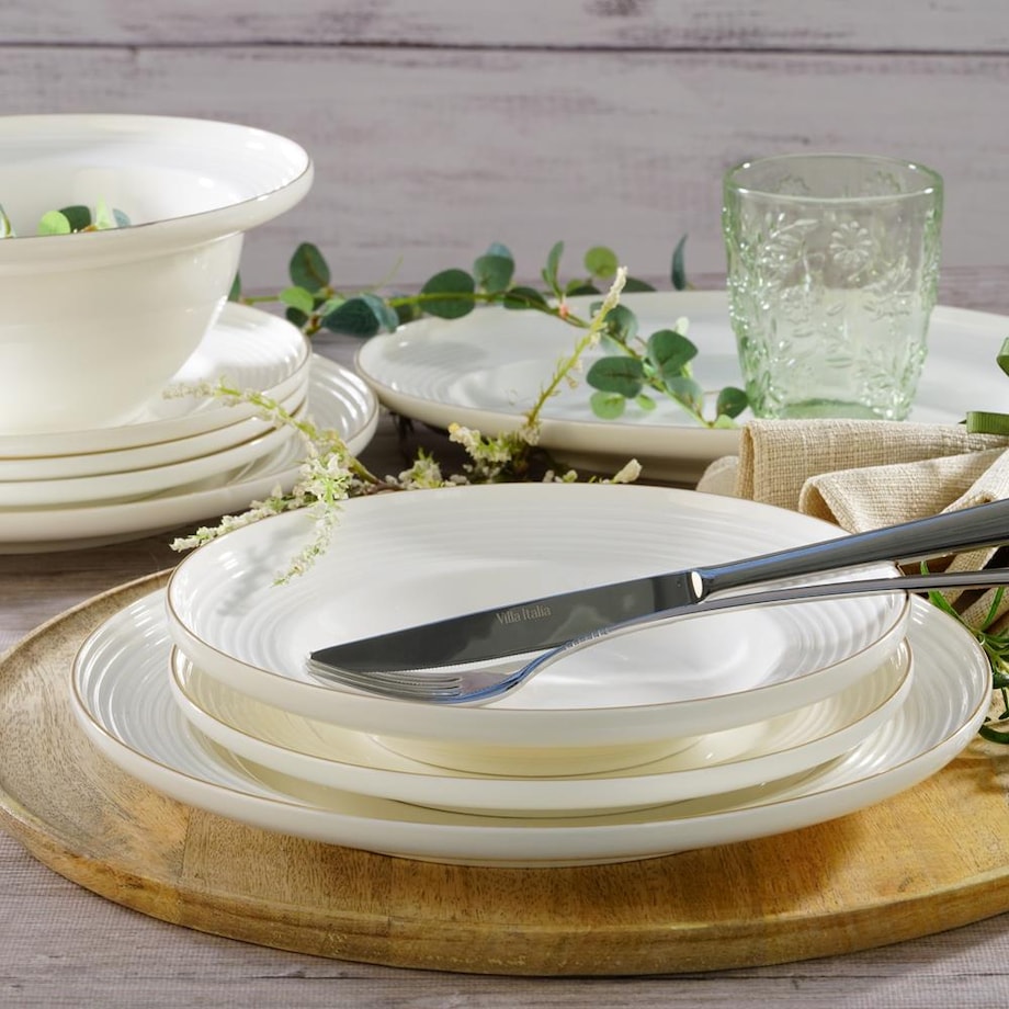 VILLA ITALIA Talerz płytki porcelanowy 26,5 cm RIANON