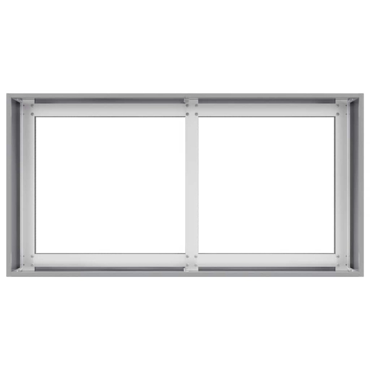 vidaXL Doniczka 80x40x40 cm Stal ocynkowana