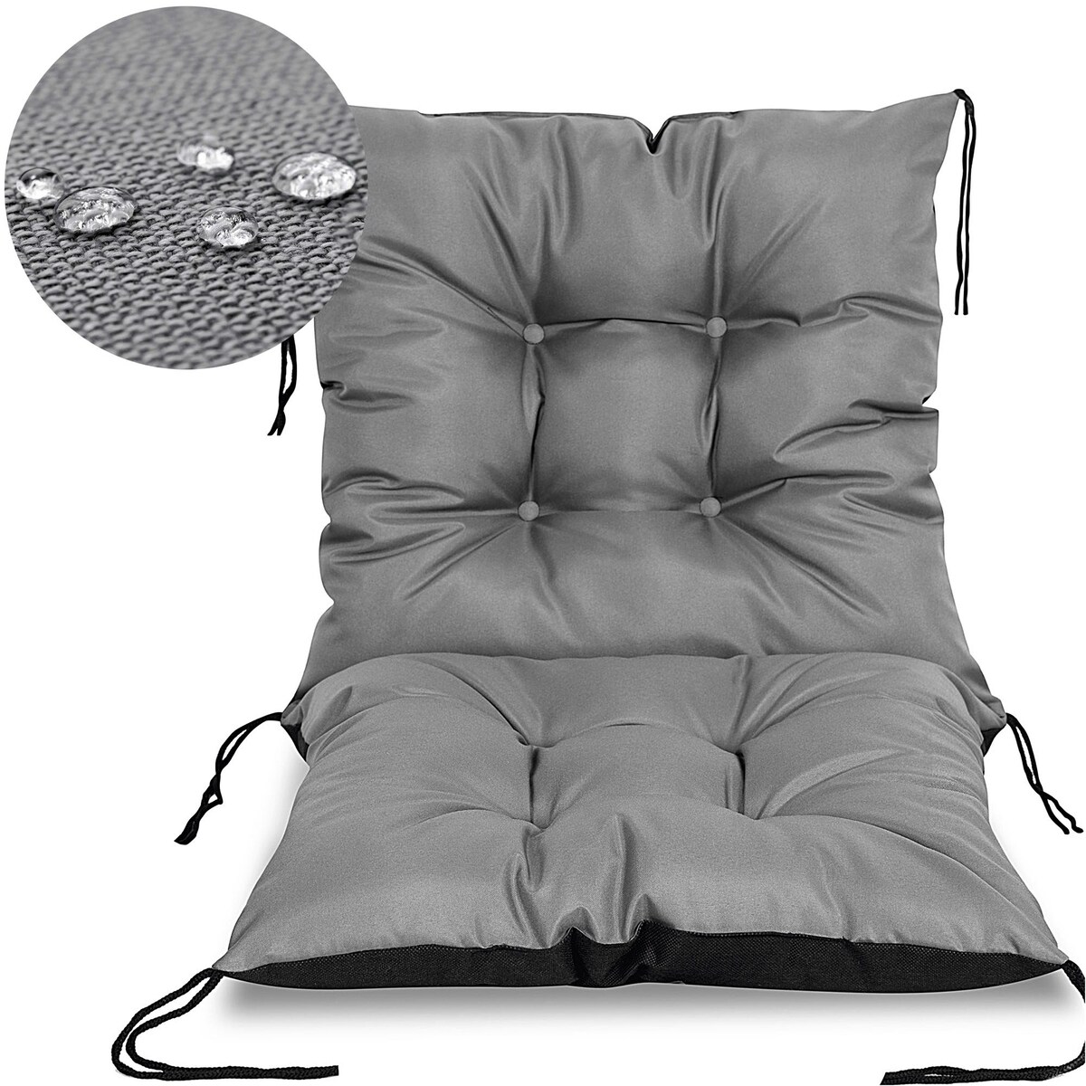 Poduszka Na Krzesło Wodoodporna Ogród Taras 50X50x50