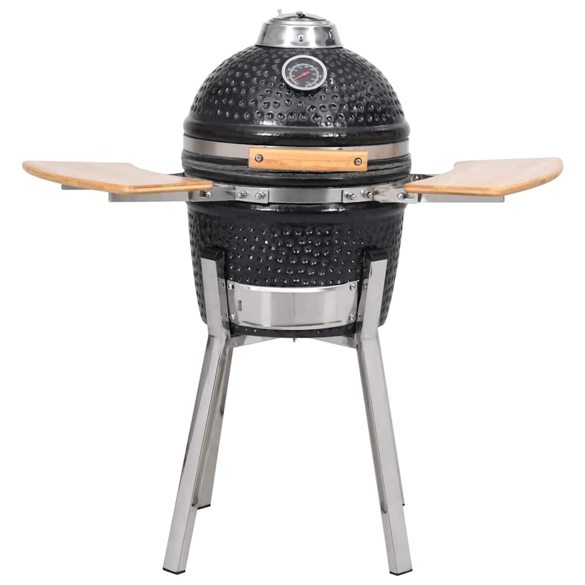 vidaXL Ceramiczny grill Kamado z wędzarnią, 81 cm