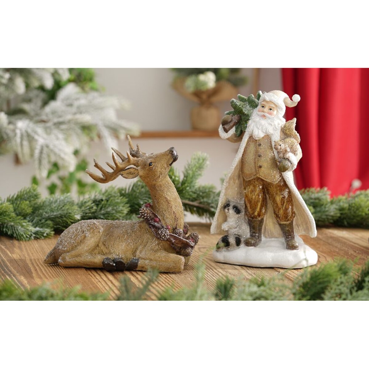 VILLA ITALIA Renifer Figurka świąteczna 18 cm GIVRE