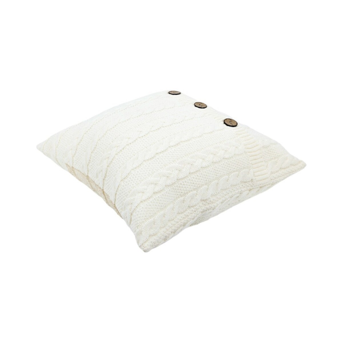 Poszewka dzianinowa bawełniana – VENEZIA ECRU