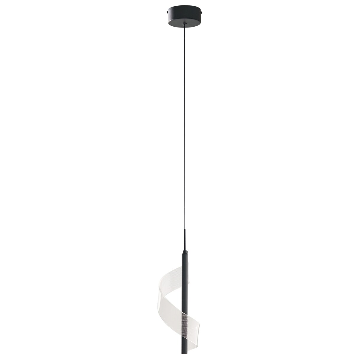 Lampa wisząca LED SARELA Metal Czarny