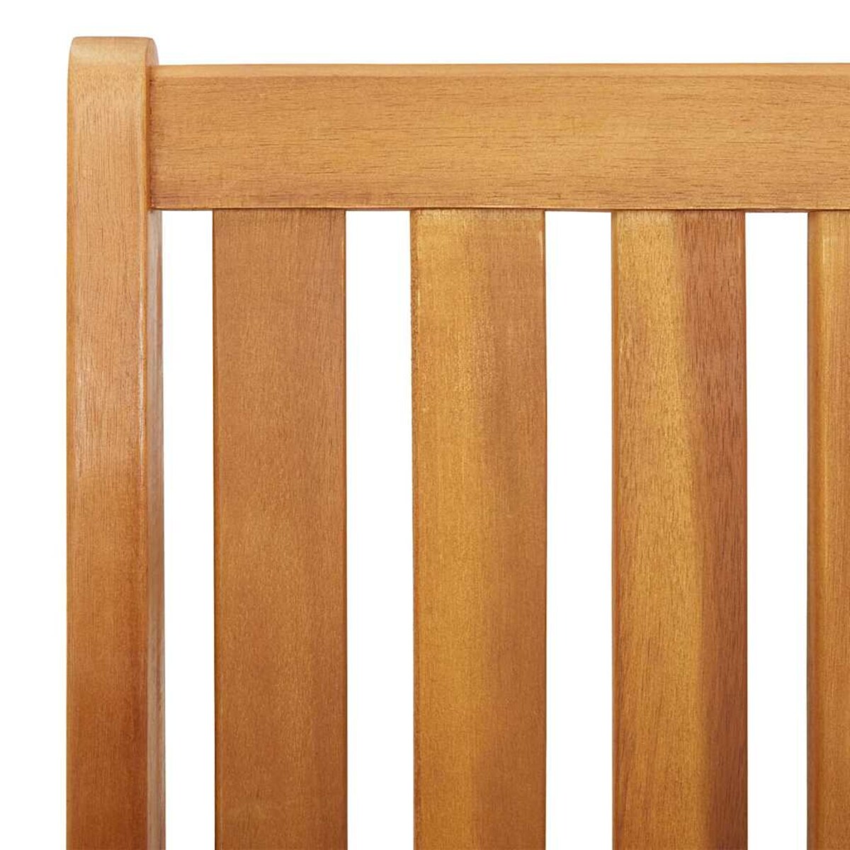 vidaXL Zestaw do jedzenia na zewnątrz 2 pcs Brązowy Lite Drewno Akacji