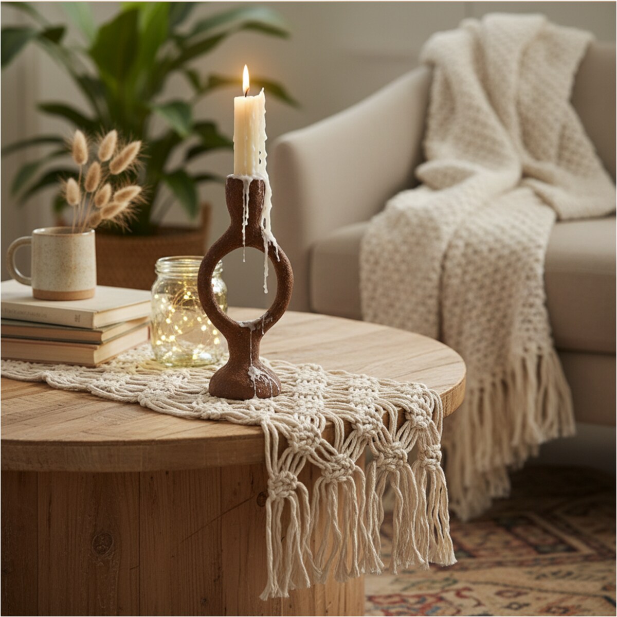 Świecznik Metalowy Na Jedną Świeczkę Uchwyt Na Świecę Stalowy Industrialny