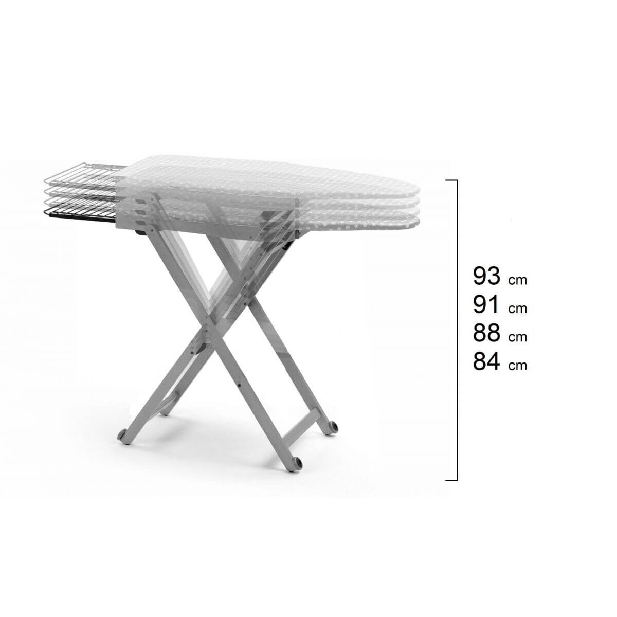 ARREDAMENTI STIROLIGHT Deska do prasowania - 135 x 45 cm, Brązowy