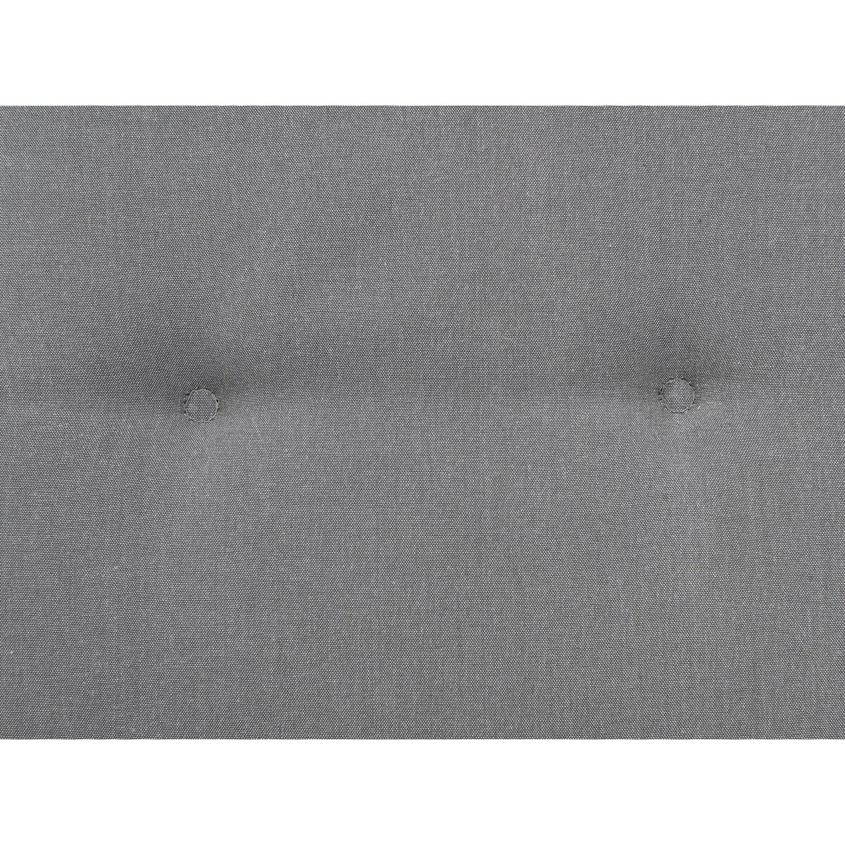 Zestaw 8 poduszek na krzesła ogrodowe szary MAUI