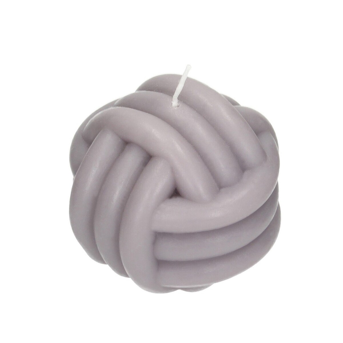 Świeca Zoya 8cm grey, 9 x 8 cm