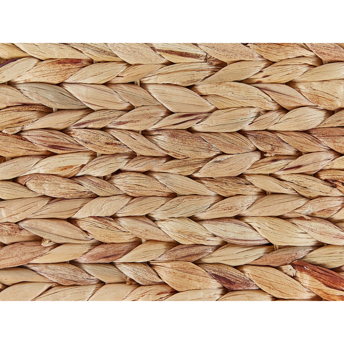 Zestaw 3 doniczek z hiacyntu wodnego naturalny PLAKA