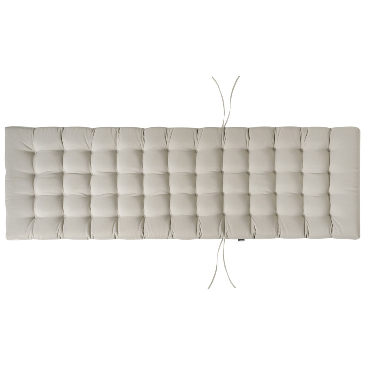 Poduszka na leżak ogrodowy CESANA PREMIUM Beżowoszary