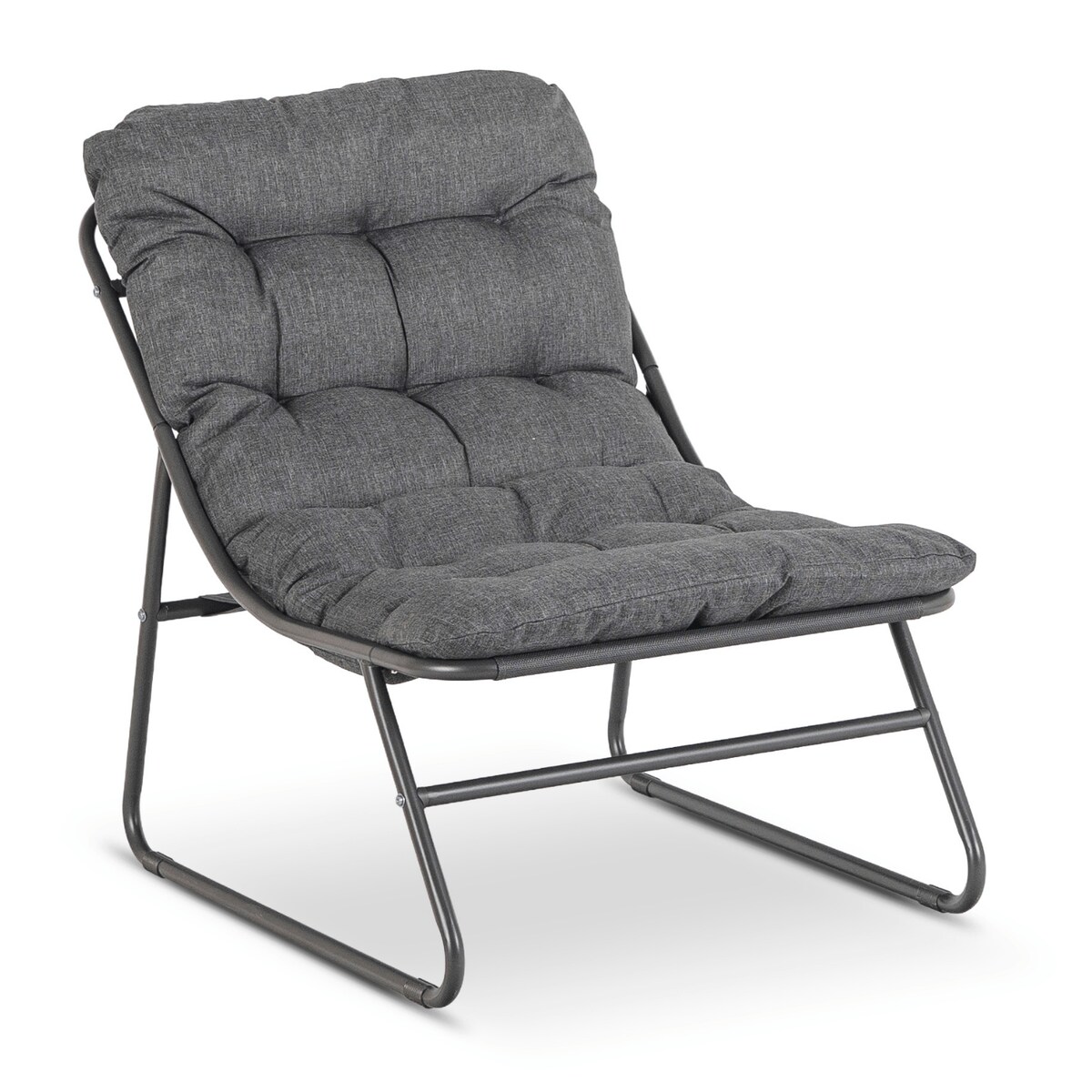 Zestaw Mebli Ogrodowych Wypoczynkowy Na Taras Ogród Działkę Szary MEGARA