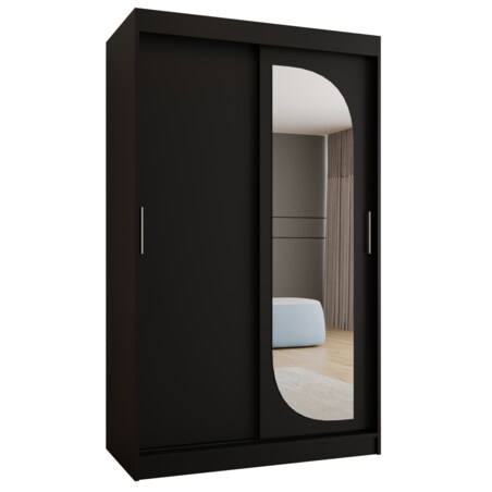 Szafa przesuwna LUCY 120 czarny