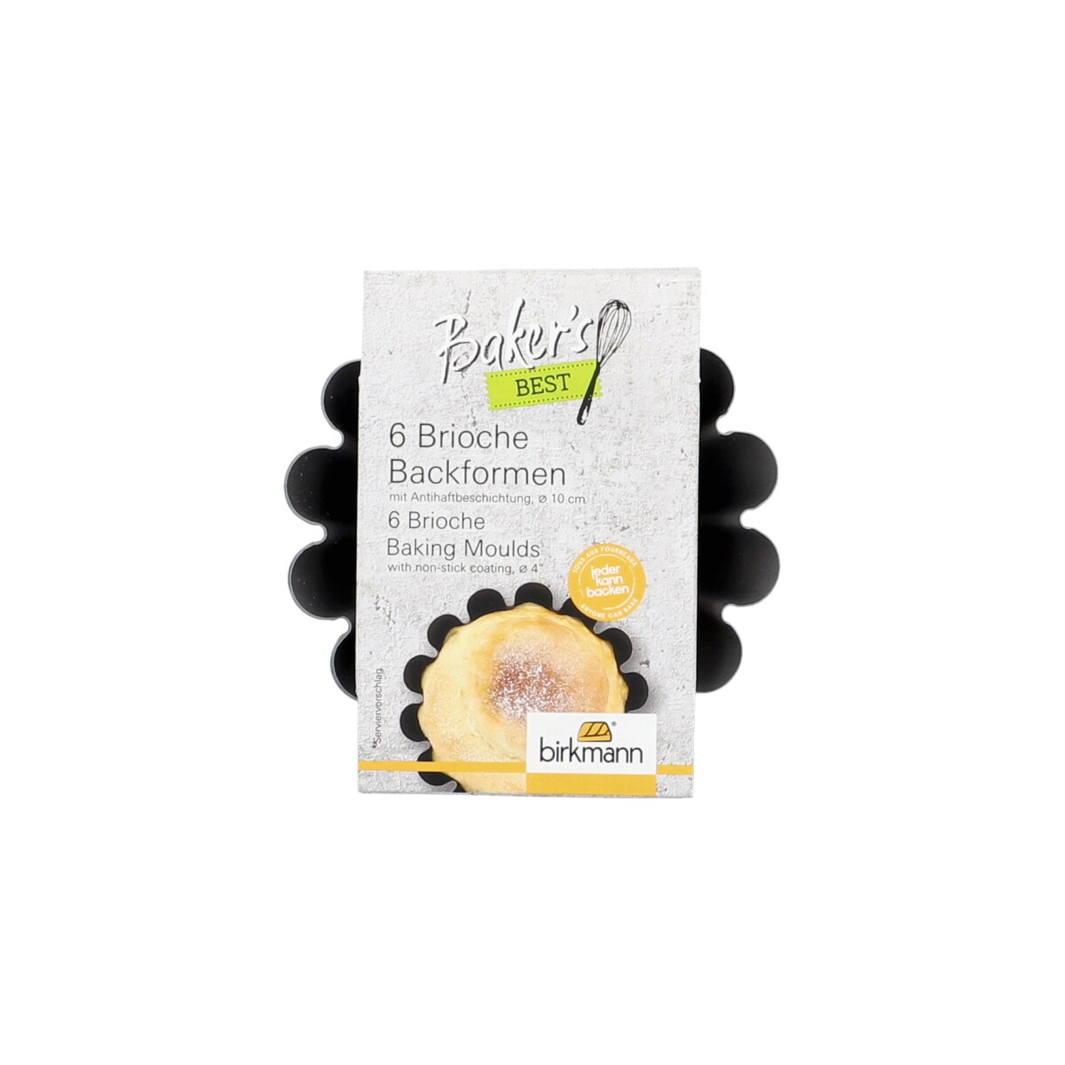 Foremki do pieczenia brioszek 10 cm Baker`s Best