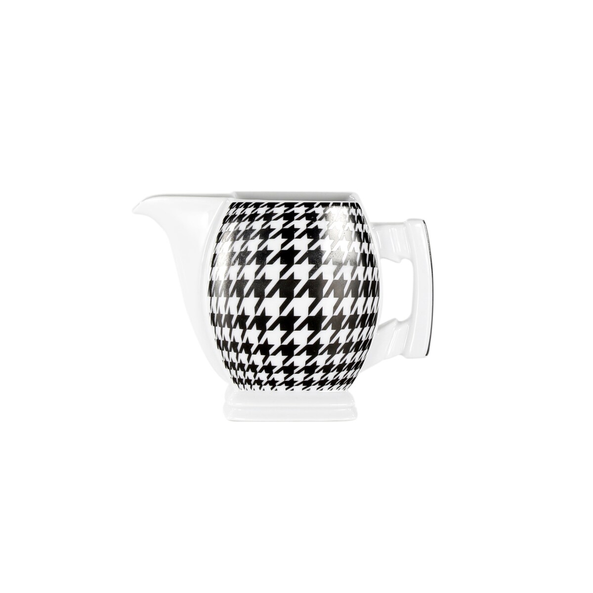 Garnitur do kawy dla 6 osób 15 el. Płaski Pepita G806