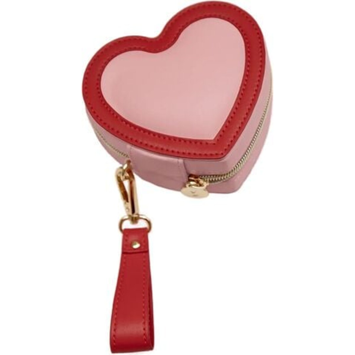 Pudełko podróżne na biżuterię Stackers Heart różowe