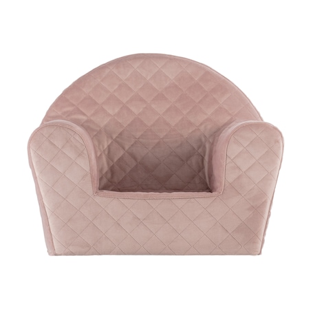 Fotelik Mati, zgaszony róż, 52 x 34 x 41,5 cm, Posh Velvet