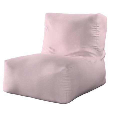 Pufa - fotel, pastelowy róż, 67 x 31 x 75 cm, Amsterdam