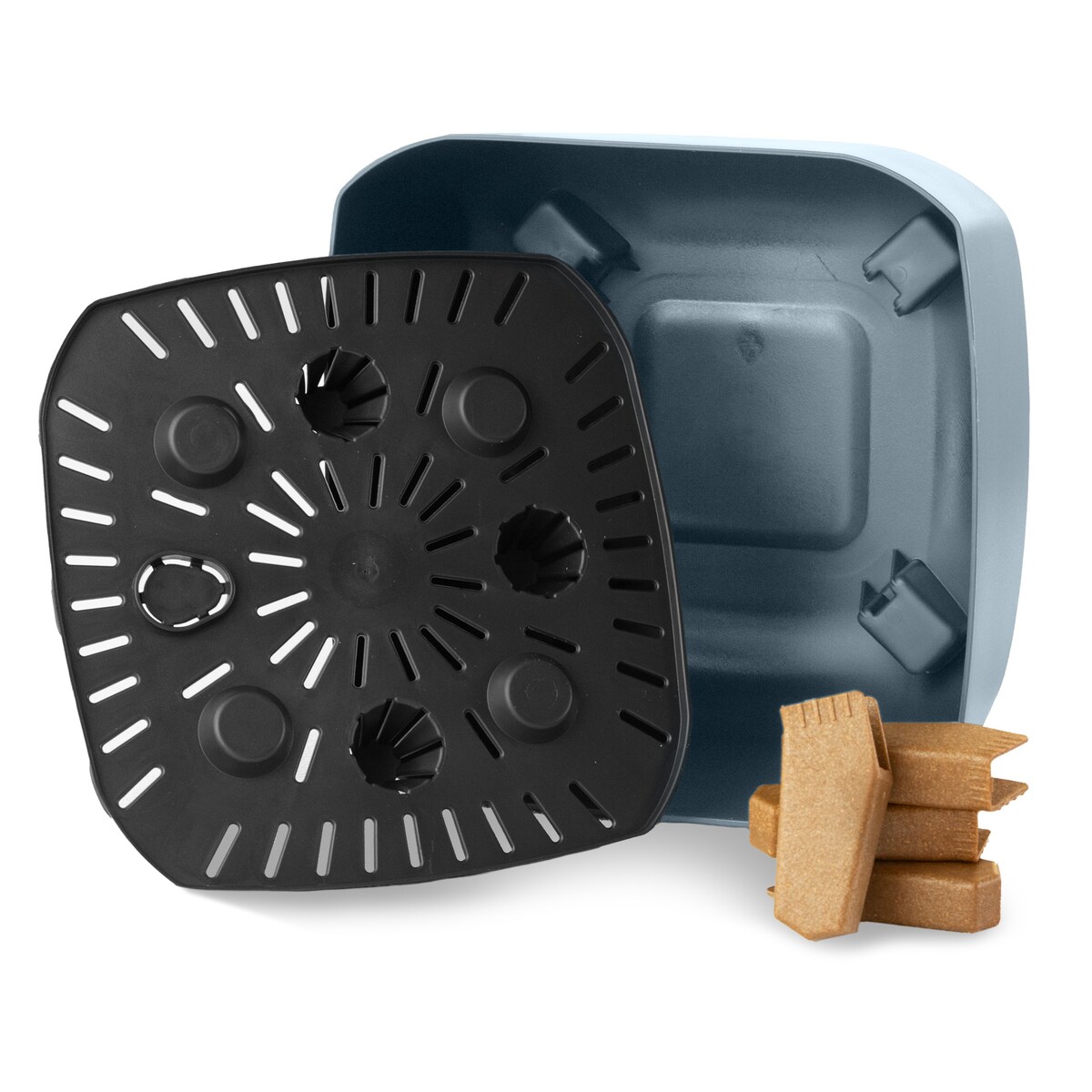 Doniczka Donica Ogrodowa 29 Cm Na Nóżkach Dekoracyjna Szara