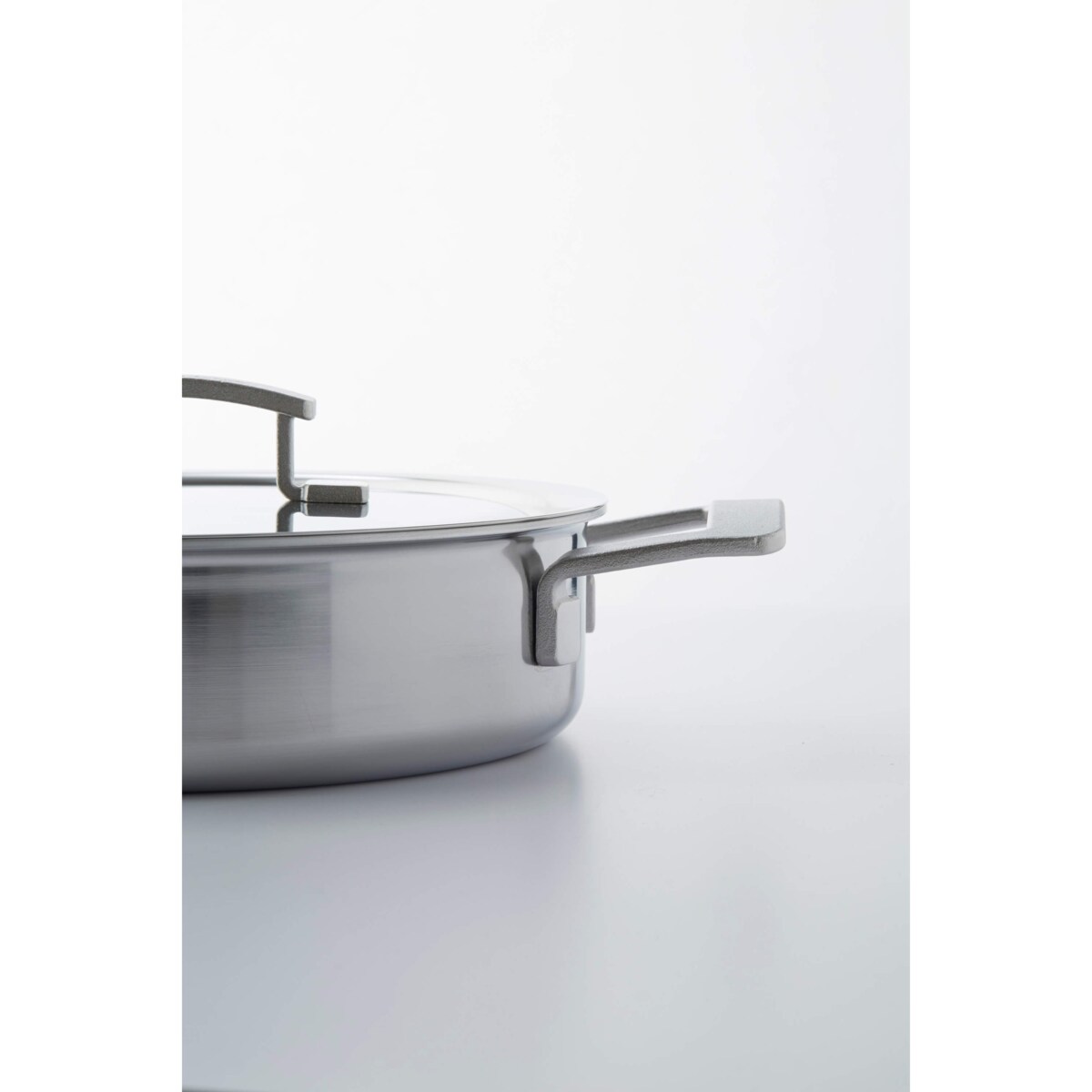 DEMEYERE INDUSTRY 5 Patelnia głęboka 2H z pokrywką 28 cm