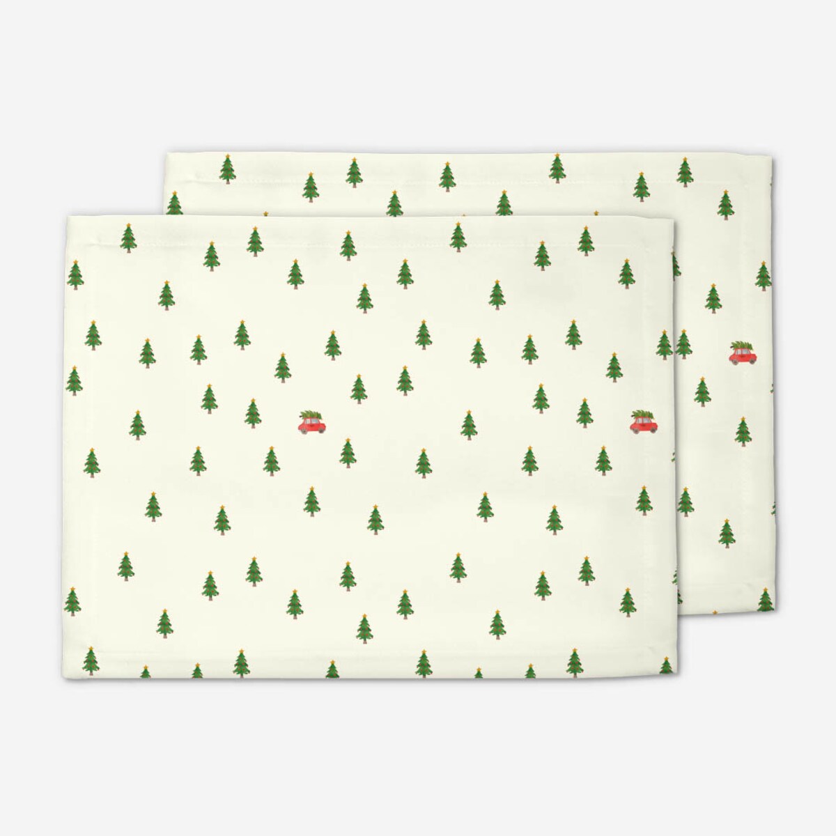 Podkładki świąteczne - Minimalistyczny las