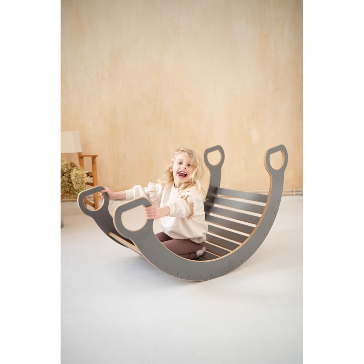 Bujak montessori DUŻY - szary