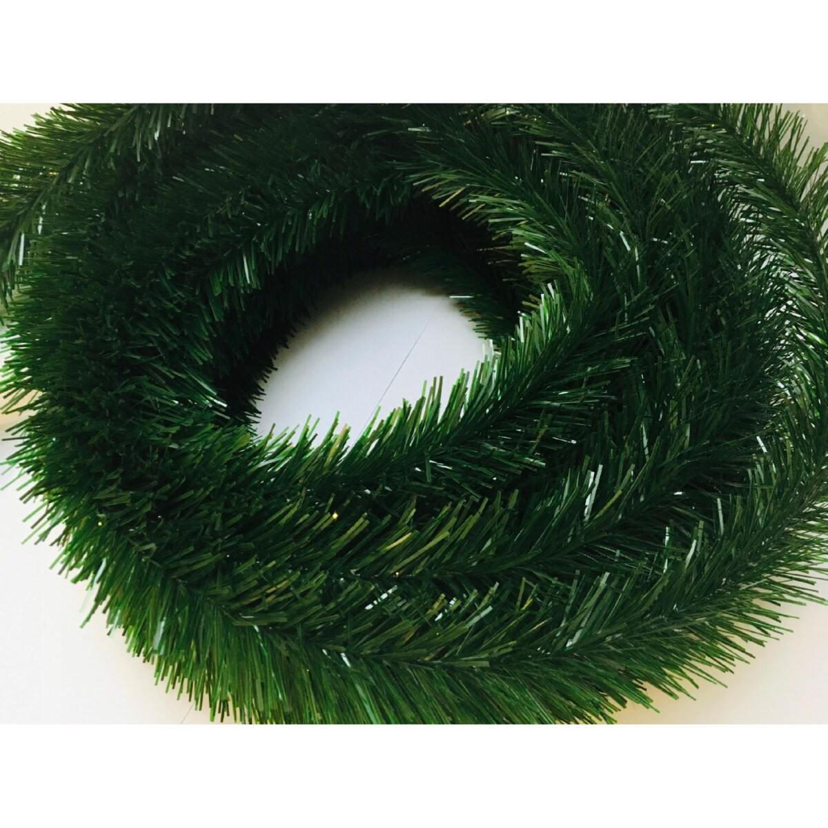 GIRLANDA WĄŻ choinkowa święta BŁYSZCZY SIĘ zielona sztuczna 5szt 450cm