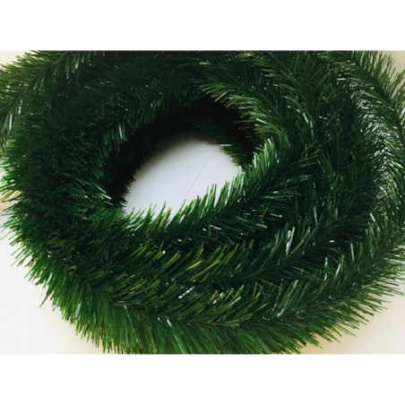 GIRLANDA WĄŻ choinkowa święta BŁYSZCZY SIĘ zielona sztuczna 5szt 450cm