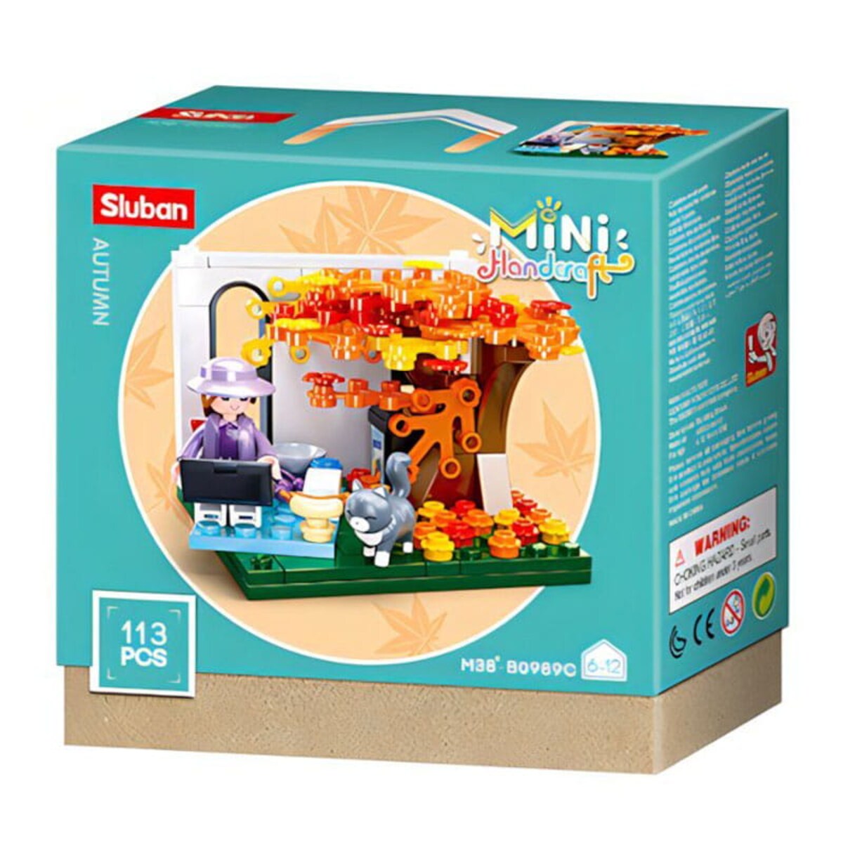 JESIEŃ - mini pokoik klocki - Sluban - 113 elementów