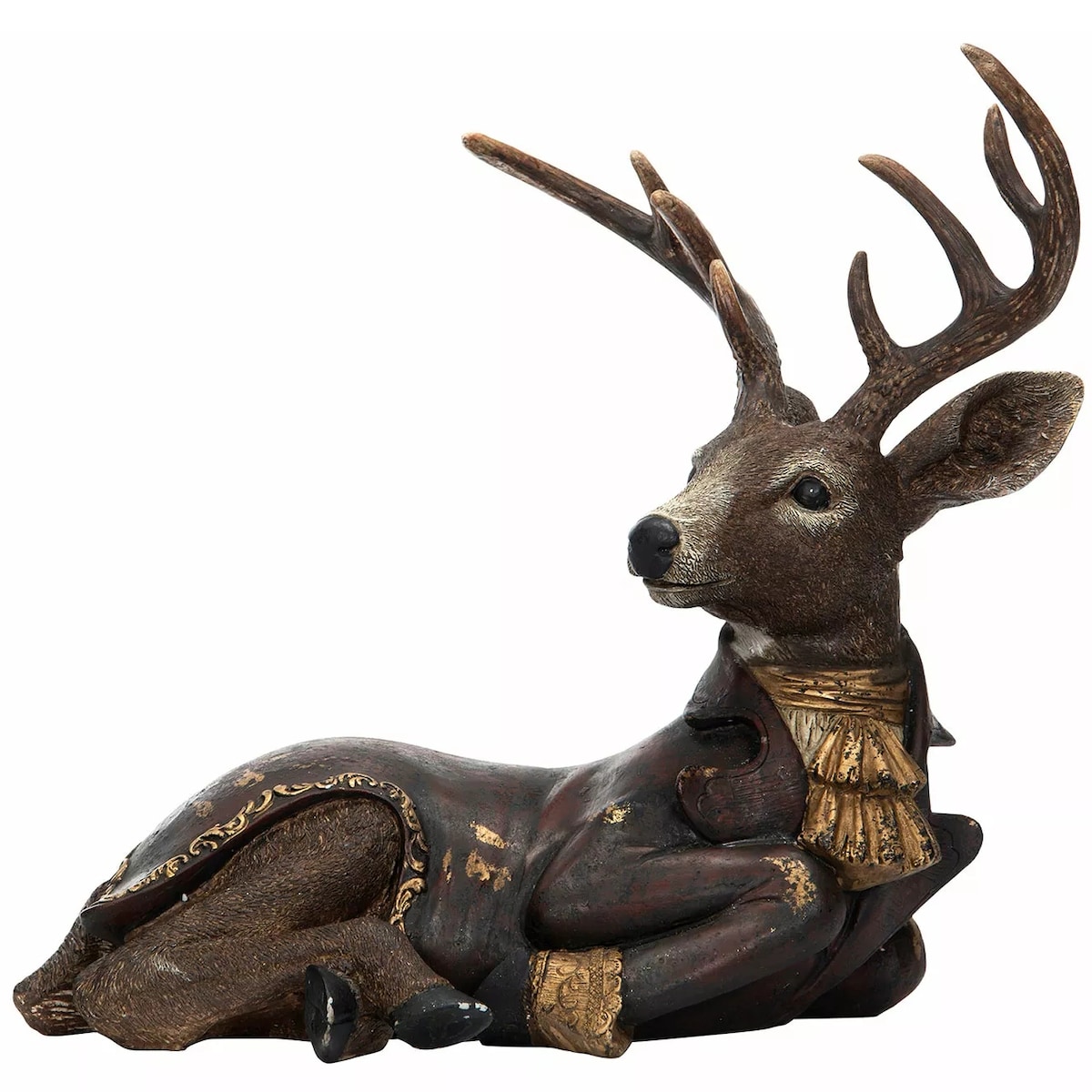 FIGURKA JELEŃ RENIFER ŚWIĄTECZNA dekoracja na święta Boże Narodzenie 39cm