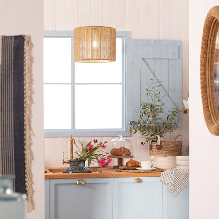 Lampa Wisząca Boho 30cm APP1324-1CP