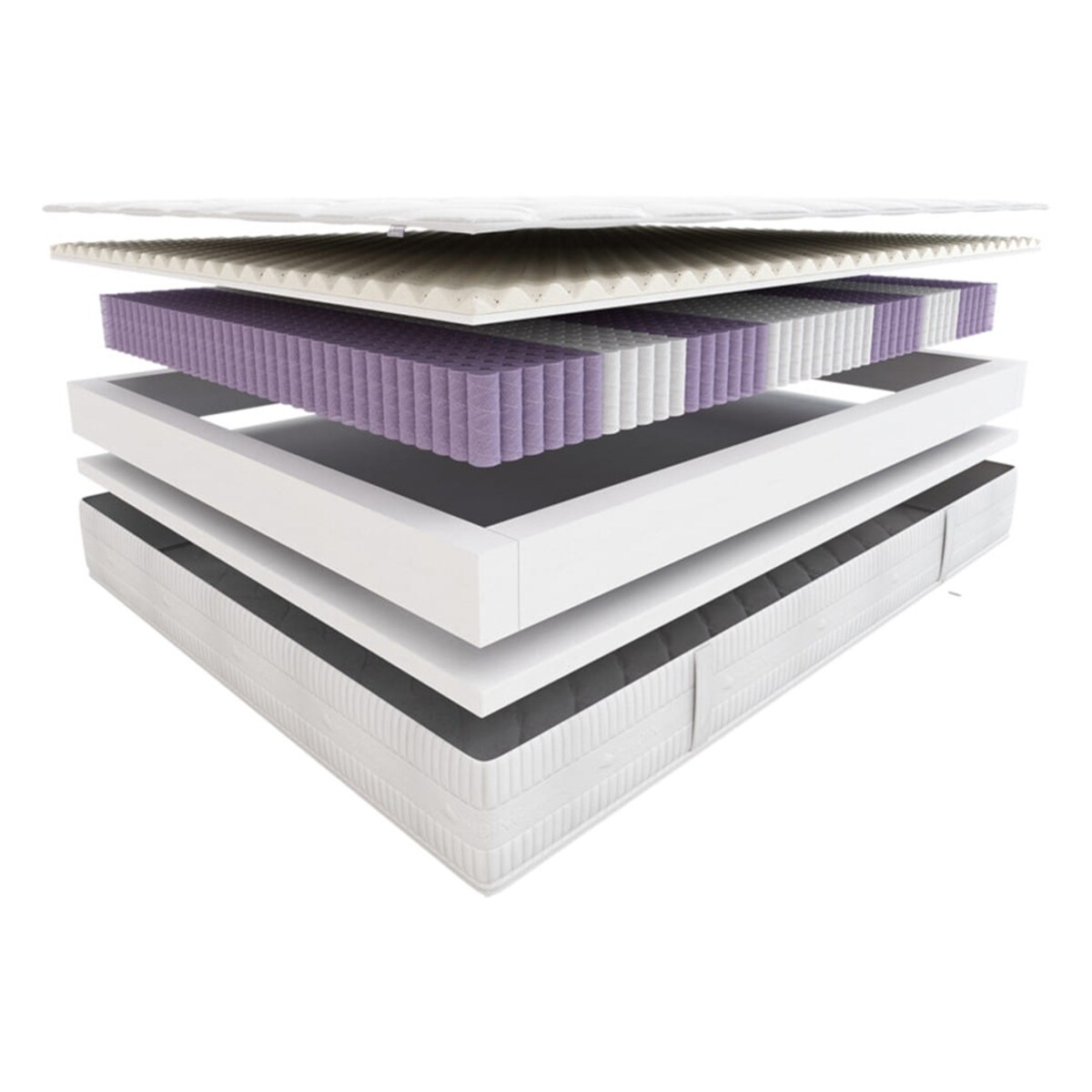 Materac 120x200 Flamenco HILDING Velvet New dwustronny sprężynowy