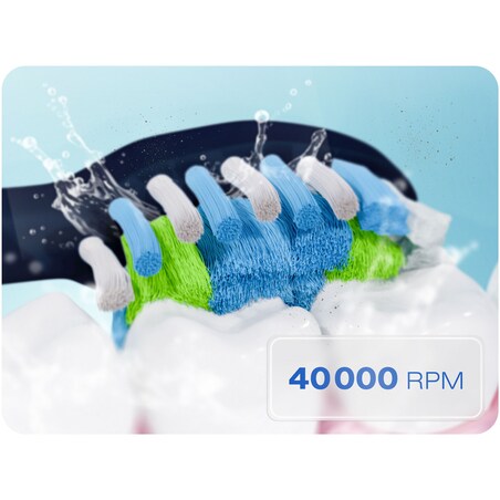 Szczoteczka soniczna do zębów Berdsen Galaxy granatowa + etui 322003