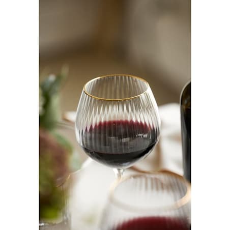 Kieliszki do ginu Palermo 570 ml 4 sztuki złote 12061