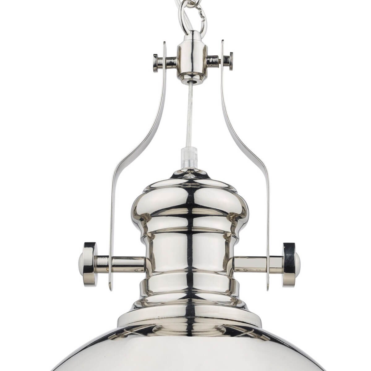 Lampa wisząca Arona ARO0138 Dar Lighting vintage metalowa chrom
