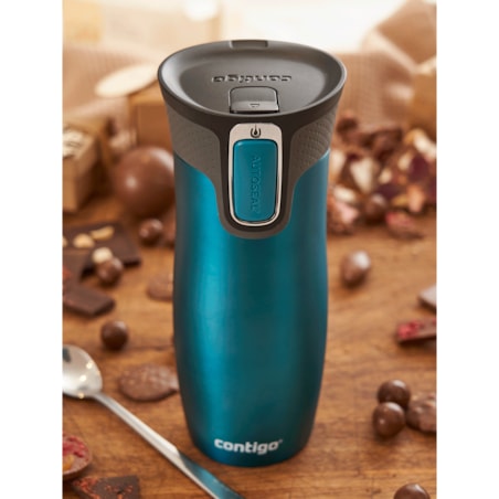 Kubek termiczny Contigo West Loop 2.0 470ml - Buldog Francuski - Biscay Bay