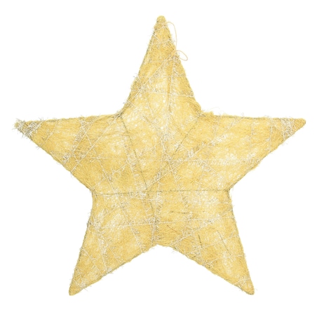 Ozdoba świąteczna Golden Star II 40 cm boże narodzenie, święta, świąteczne, złoty, 40x40x0,5 cm
