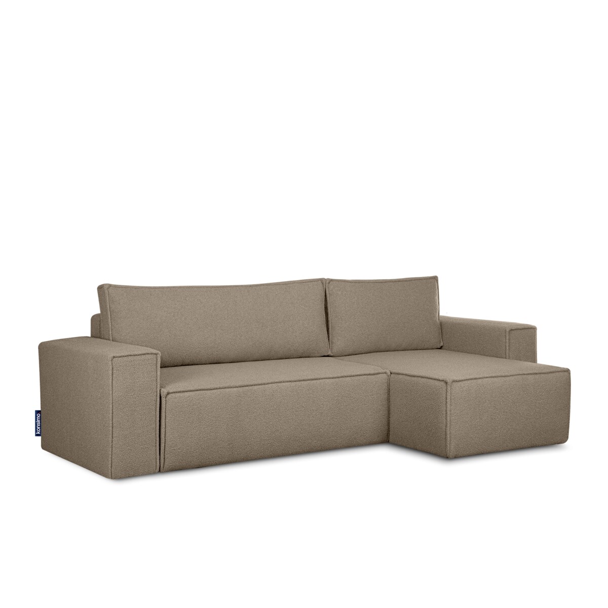 KONSIMO NAPI II Narożnik lewy/prawy, kolor beżowy