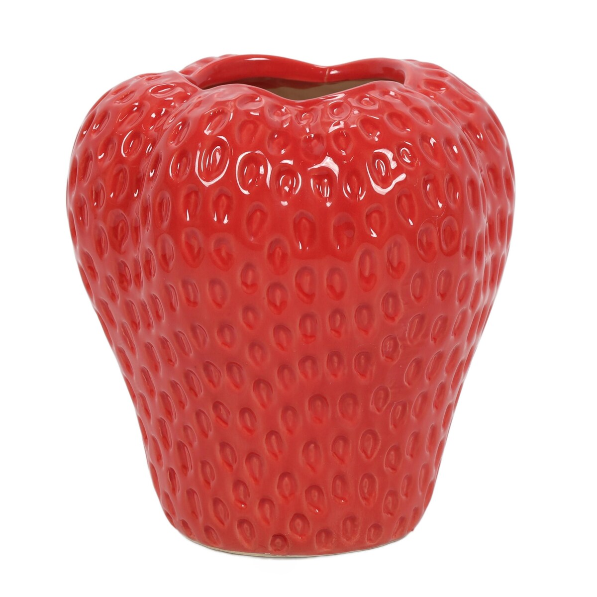 Ceramiczny wazon truskawka MUZ, 16 cm