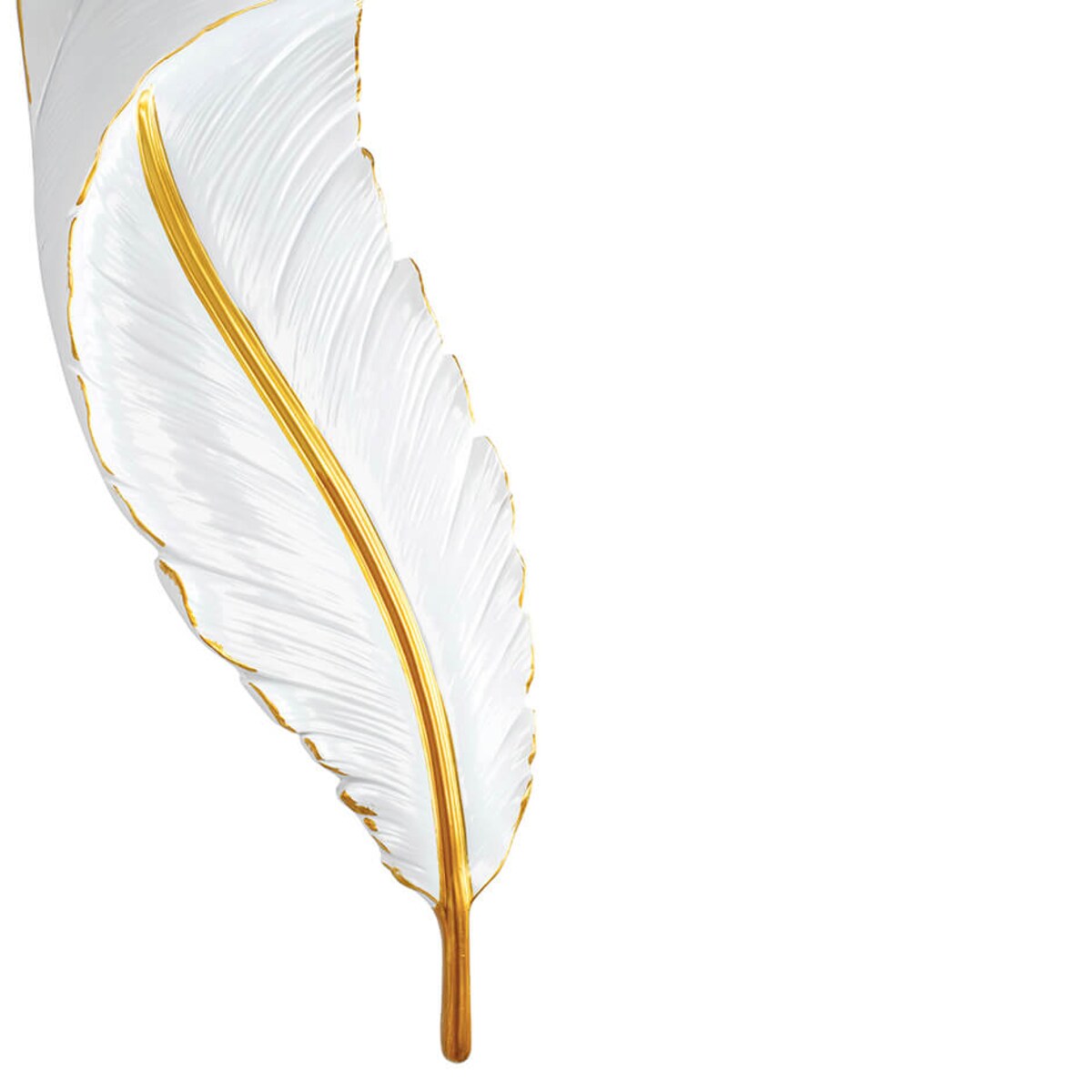 Ścienna lampa ledowa Ikar MSE010100387 Moosee 15W 3000K pióro białe złote
