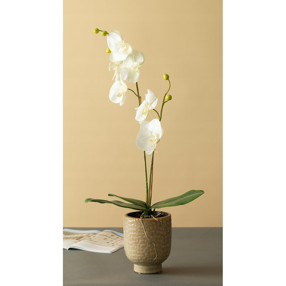 OSŁONKA na doniczkę STIM ceramika brązowa śr. 11cm