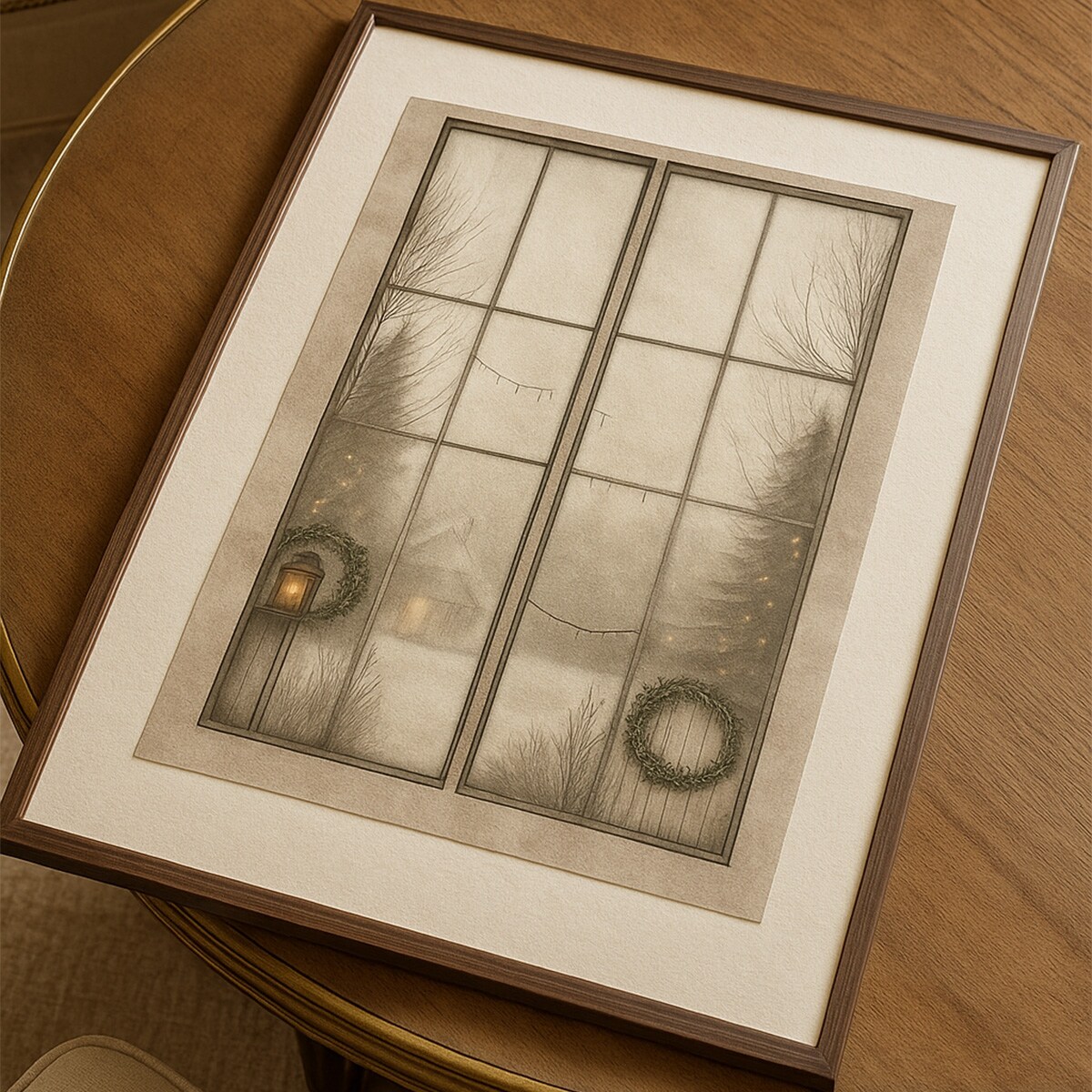 Plakat Okno 70cm x 100cm